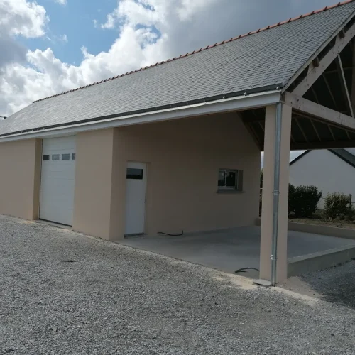 Réalisation de maçonnerie par l'entreprise LMRT, maçon à Saint-Florent-le-Vieil